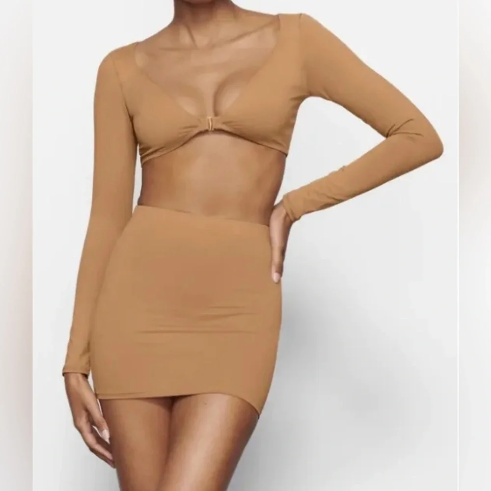 SKIMS Recycled Swim Long Sleeve Shrug
